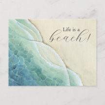 Beach Postcard Sommereinladung