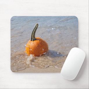 Beach Pumpkin Mousepad