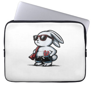 Beach Rabbit Bunny Beach Goer Summer Laptopschutzhülle