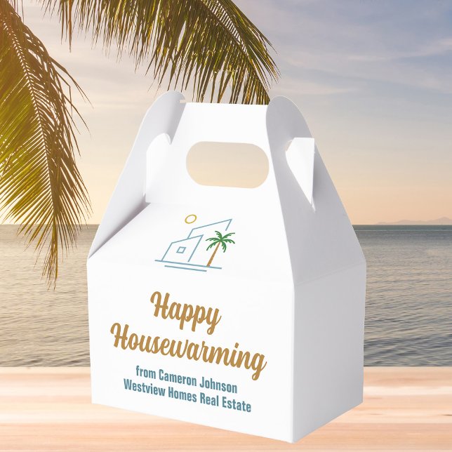 Beach Real Anwesen Company Custom Housewarming Geschenkschachtel (Von Creator hochgeladen)