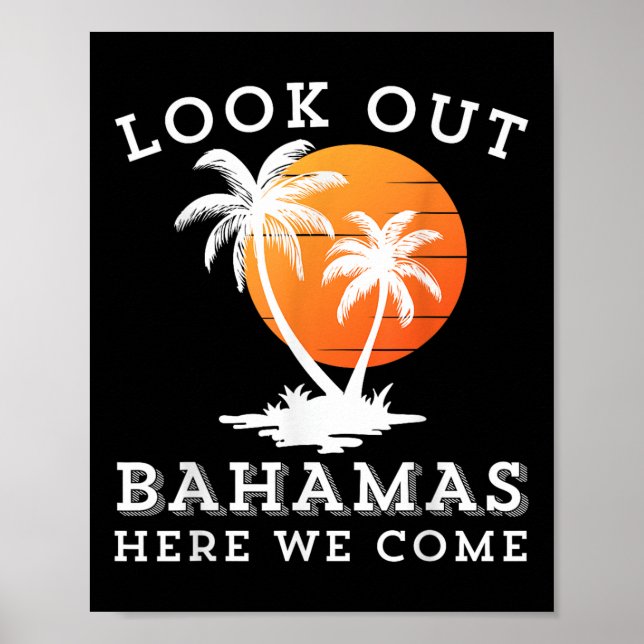 Beach-Reisegruppe Matching Spring Break Summer Poster (Vorne)