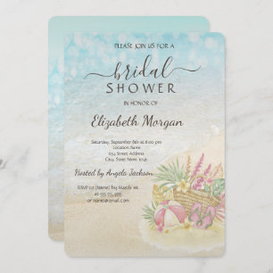 Beach Relax Brautparty Einladung