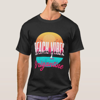 Beach S Brigantine Summer New Jersey Tropical T-Shirt