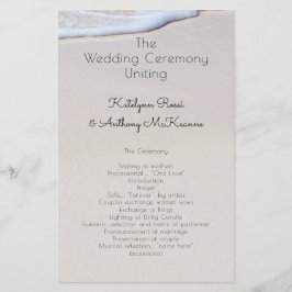 Beach Sand Custom - erschwingliches Hochzeitsprogr