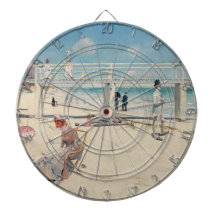 Beach Scene (Holiday at Mentone) (australische Kun