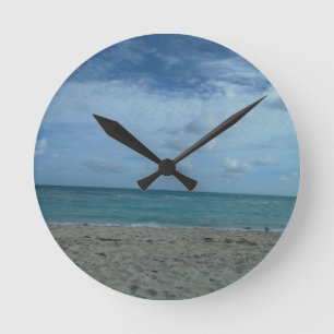 BEACH SCENE RUNDE WANDUHR