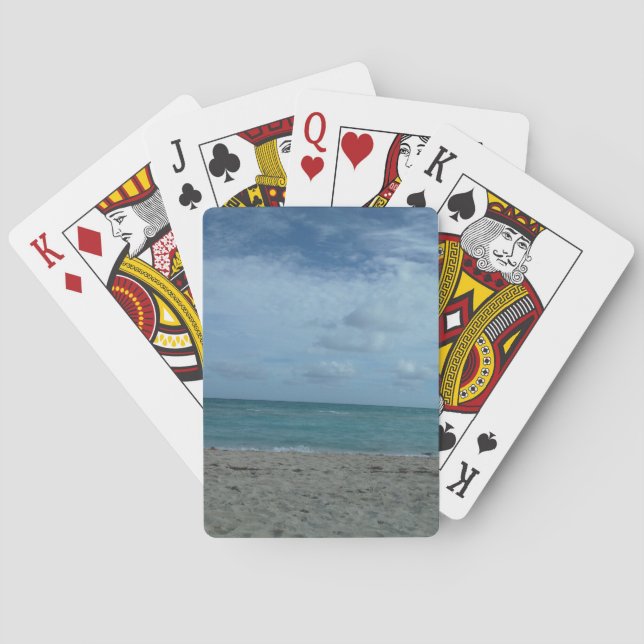 BEACH SCENE SPIELKARTEN (Rückseite)