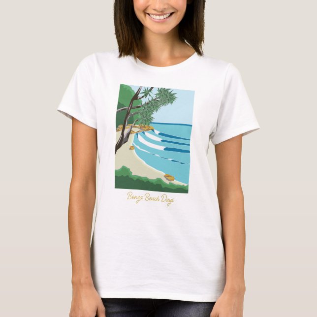 Beach Scene T - Shirt (Vorderseite)