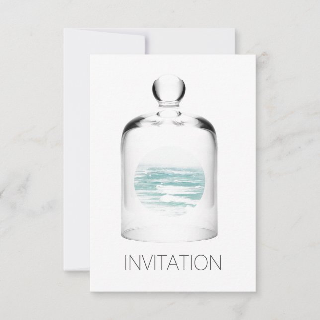 Beach Sea Ocean Club Party Vip Einladung (Vorderseite)