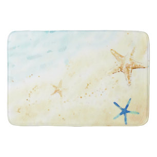*~* Beach Sea Shore Star Fisch AR7 Nautic Badematte