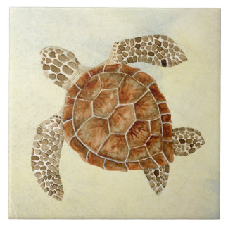 Beach Sea Turtle Coastal Ocean Seashore Sand Fliese