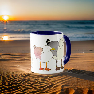 Beach Seagulls Tasse