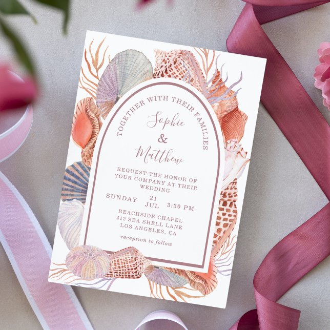 Beach Seashells Hochzeit an der Küste (Von Creator hochgeladen)