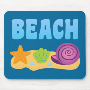 Beach Seashells Mousepad