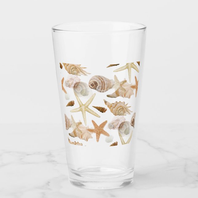 Beach Seashells Muscheln Meer Glas (Vorderseite)