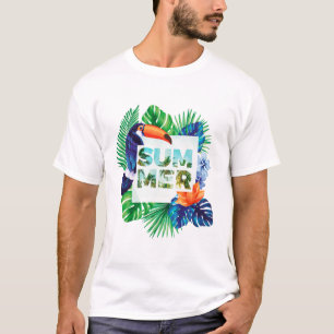 Beach Shirt Palm Tree Beach Sommer
