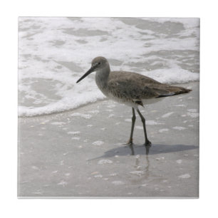 Beach Shorebirds Keramik Tile Trivet Fliese