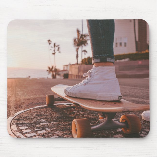 Beach Skaten Mousepad (Vorne)