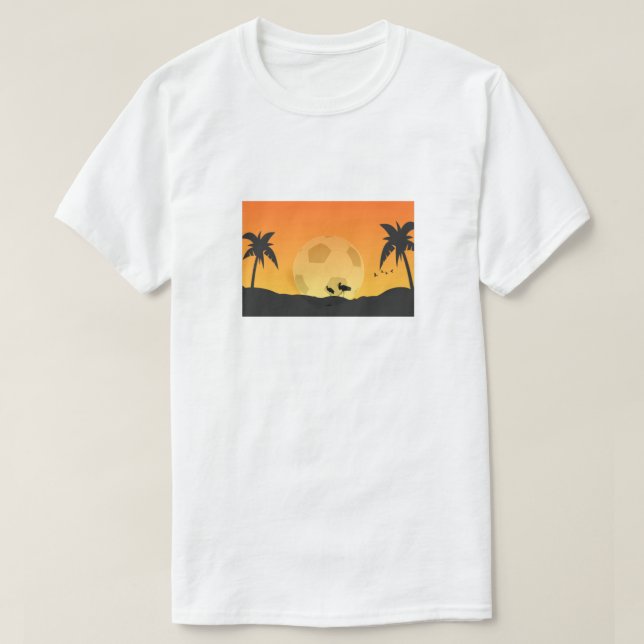 Beach Soccer World Sun T-Shirt (Design vorne)