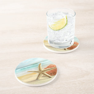 Beach Starfish Stone Untersetzer
