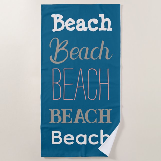 Beach  strandtuch (Vorderseite)