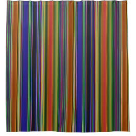 Beach Stripes Duschvorhang