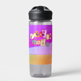 Beach Style Retro Vacay Mode  Trinkflasche