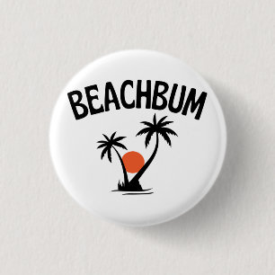 Beach Summer Button