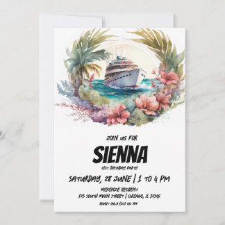 Beach Summer Party Einladung