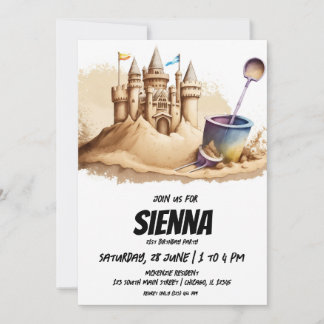 Beach Summer Party Einladung