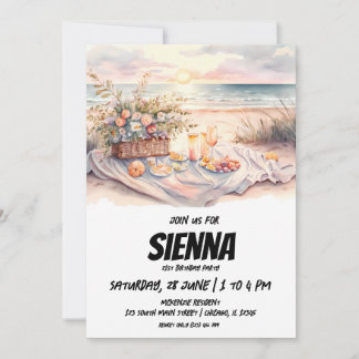 Beach Summer Party Einladung
