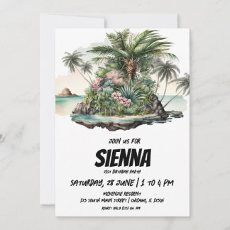 Beach Summer Party Einladung