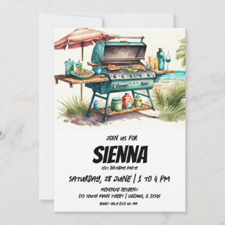 Beach Summer Party Einladung