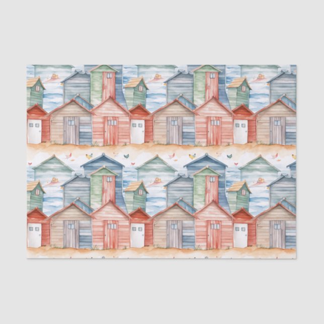 Beach Summer Tissue Paper Seidenpapier (Vorderseite)