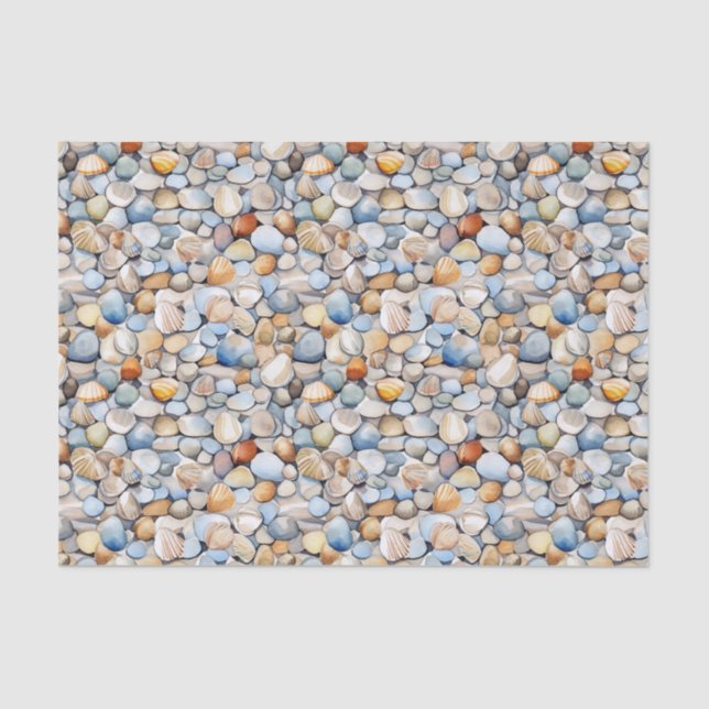 Beach Summer Tissue Paper Seidenpapier (Vorderseite)