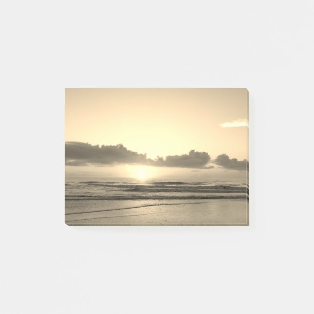 Beach Sunrise Post-it Klebezettel (Vorderseite)