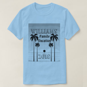 Beach Sunset Family Vacation T - Shirt