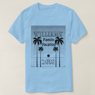 Beach Sunset Family Vacation T - Shirt