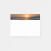 Beach Sunset Foto Stationery 4x3 Anmerkungen