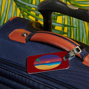 Beach Sunset Gepäckanhänger