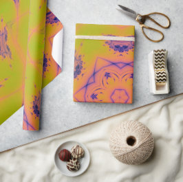 Beach Sunset Gradient Contrast Mandela Geschenkpapier