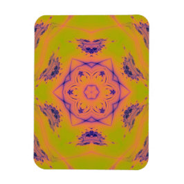 Beach Sunset Gradient Contrast Mandela Magnet