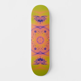 Beach Sunset High Contrast Mandela Skateboard