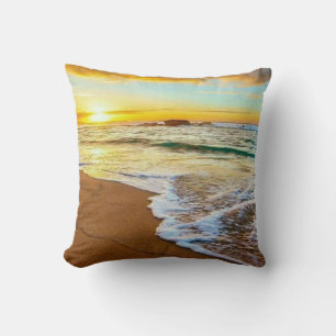 Beach Sunset Kissen