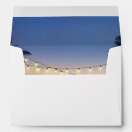 Beach Sunset Palm Tree String Lights 5 x 7