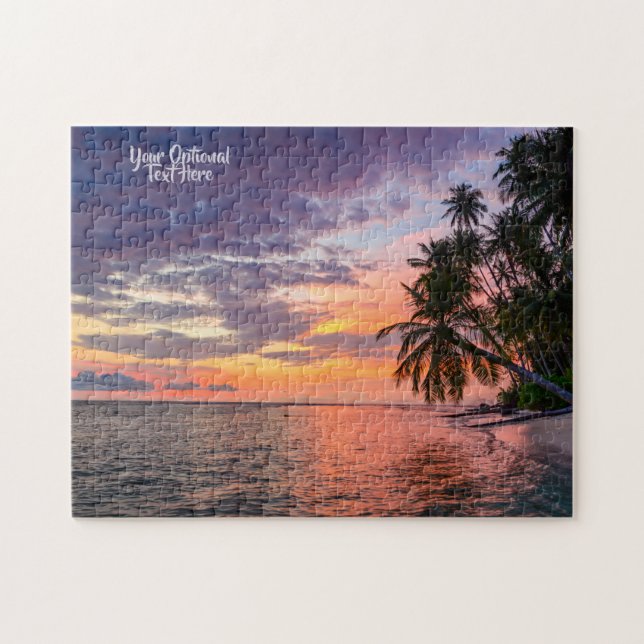 Beach Sunset Puzzle (Horizontal)