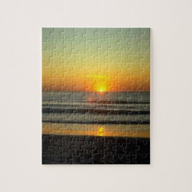 Beach Sunset Puzzle (Vertikal)