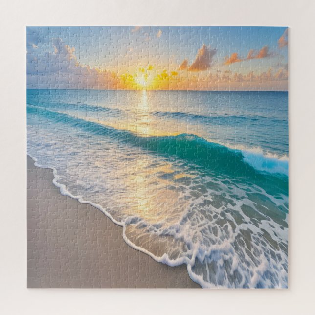 Beach Sunset Puzzle (Vertikal)