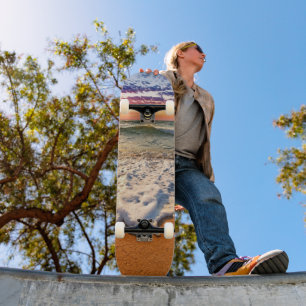 Beach Sunset Skateboard
