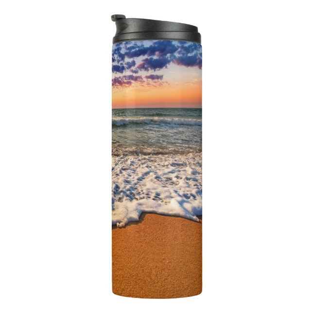 Beach Sunset Thermosbecher (Nach rechts gedreht)